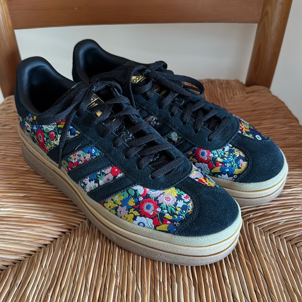 adidas x liberty London Gazelle Bold Black Floral